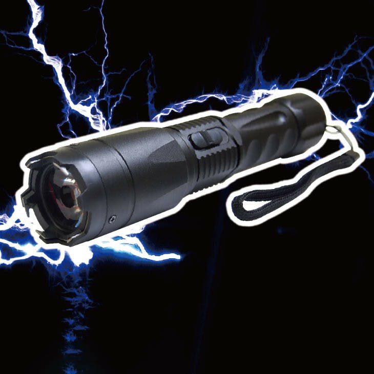護身用放電付きLEDライト #4589978830162 flife 晴雨兼用傘・日傘 護身用放電付きLEDライト #4589978830162 flife 晴雨兼用傘・日傘