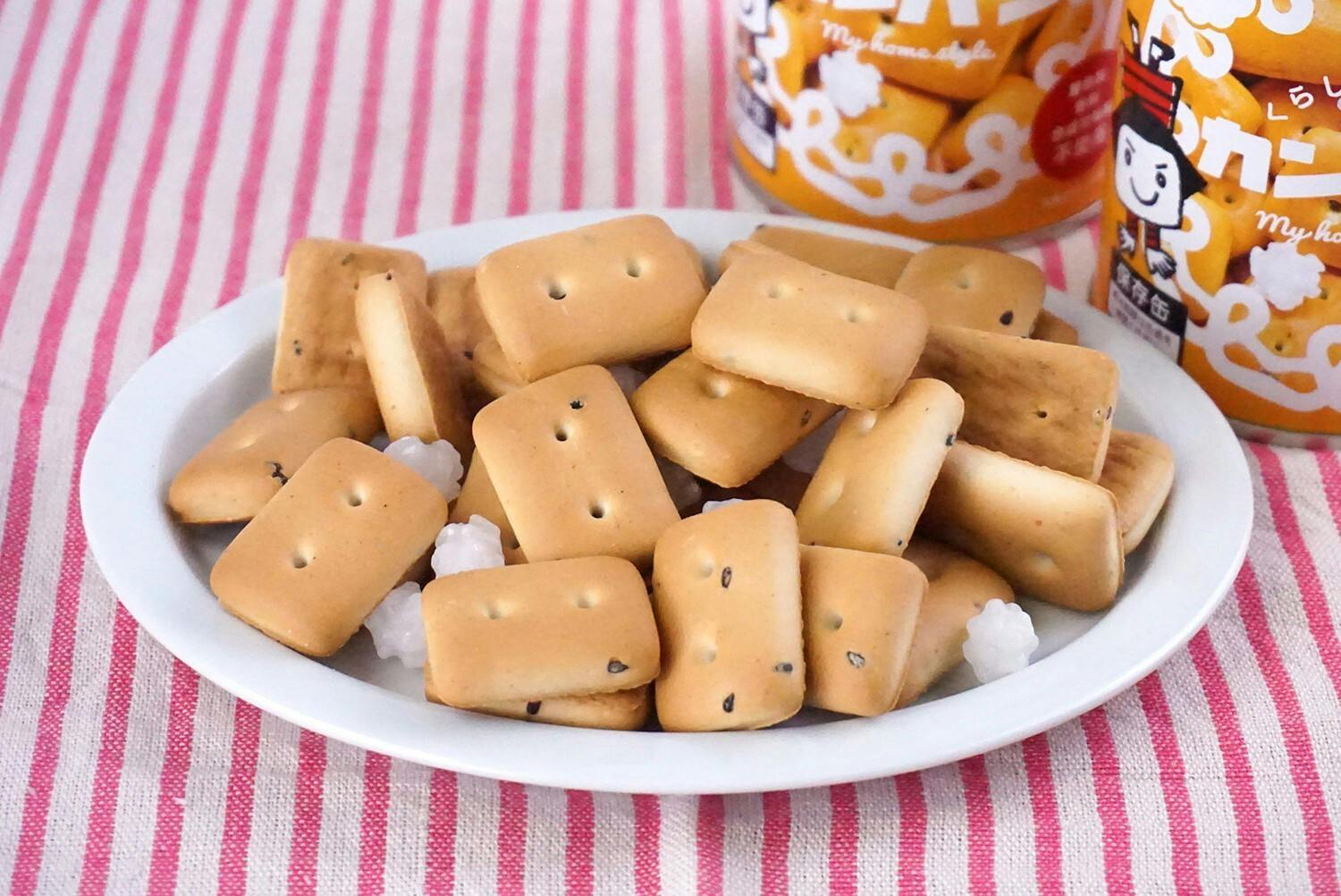 備食 カンパン 12缶 セット 110g×12缶 ＃4902458010708 flife | 傘