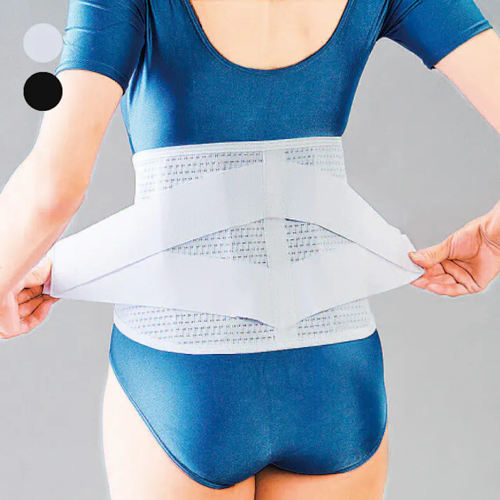 日本製 新・治療院のコルセット 【ブラック 5L】 ダブルベルト 腰をがっちりホールド 男女兼用タイプ 手洗いOK 下腹の引き締め #a1833727 flife