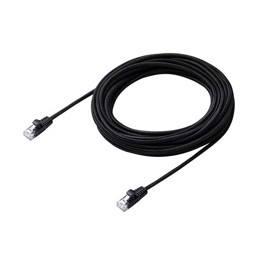 LAN�P�[�u�� CAT6A 10m �ܐ܃��h�~ ���ϋv ���b�V�� �u���b�N �p�\�R���E���Ӌ@��