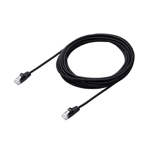 Cat6A LAN�P�[�u��(���ϋv) �������ʐM�ɍœK��10�M�K�r�b�g�C�[�T�l�b�g(10GBASE-T) 5m �u���b�N �p�\�R���E���Ӌ@��