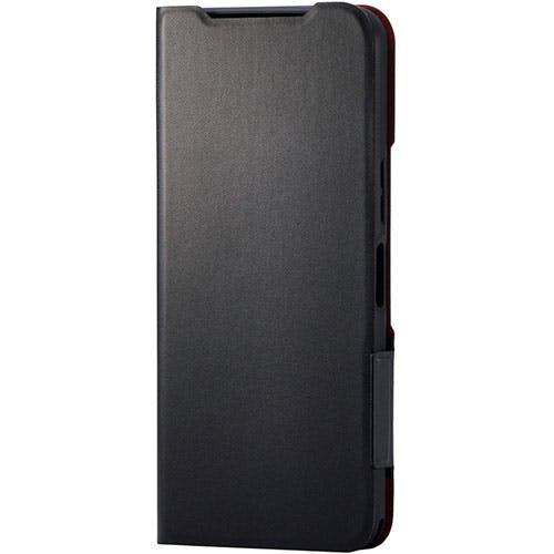 BASIO active3 ソフトレザーケース 薄型 磁石付 ブラック ケース・ストラップ BASIO active3 ソフトレザーケース 薄型 磁石付 ブラック ケース・ストラップ