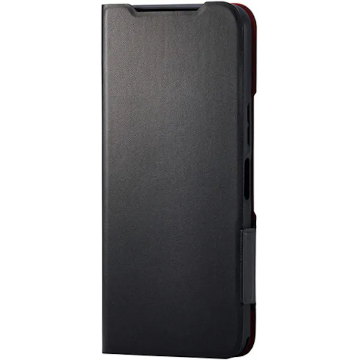 BASIO active3 ソフトレザーケース 薄型 磁石付 ブラック