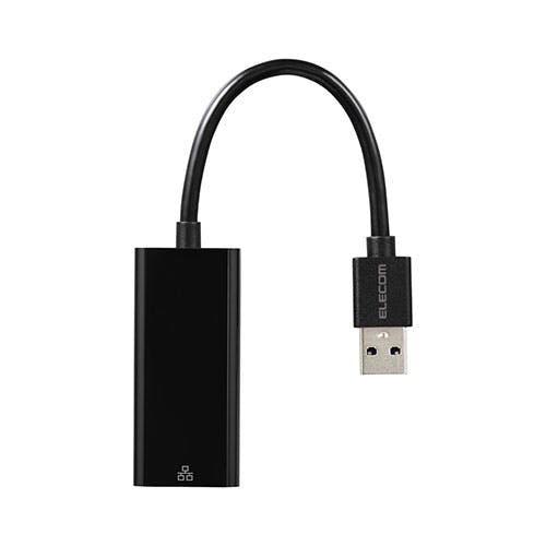 1Gbps USB-A 有線LANアダプタ ブラック パソコン・周辺機器 1Gbps USB-A 有線LANアダプタ ブラック パソコン・周辺機器