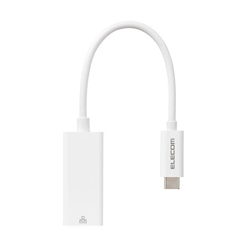1Gbps USB Type-C 有線LANアダプタ ホワイト パソコン・周辺機器 1Gbps USB Type-C 有線LANアダプタ ホワイト パソコン・周辺機器
