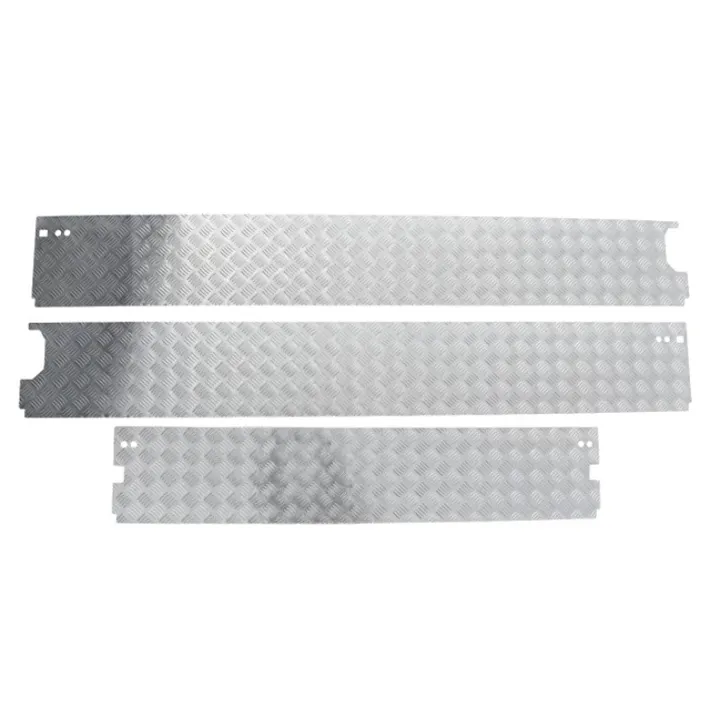 軽トラック 荷台あおりインナーパネル アルミ縞板 3点セット(ハイゼットジャンボ用)