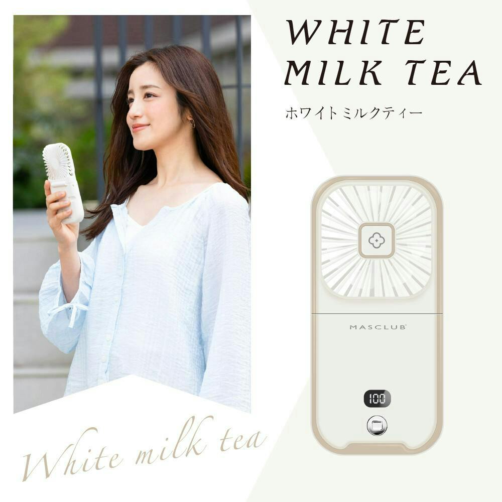 首かけ扇風機 モバイルバッテリー機能付きハンディファン モバイル充電