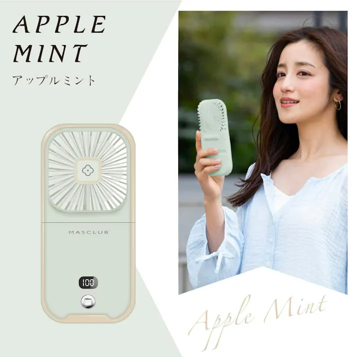 首かけ扇風機 モバイルバッテリー機能付きハンディファン モバイル充電器\2025夏新商品/ 熱中症対策 猛暑対策 首掛け ミニファン ネッククーラー 携帯扇風機 Type-C カクテルブルー #4580718567157 lcity