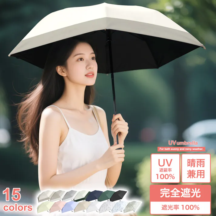 日傘 メンズ レディース 晴雨兼用傘 折りたたみ 軽量 完全遮光 傘 超軽量 折り畳み傘 6本骨 uvカット 紫外線対策 日焼け対策 おりたたみ傘 頑丈 超撥水 折りたたみ傘 花柄×カラー
