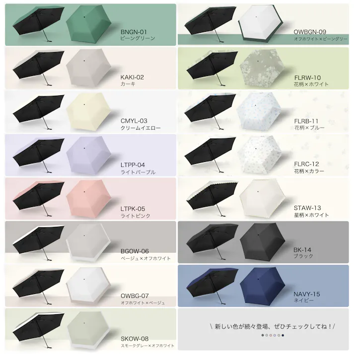 日傘 メンズ レディース 晴雨兼用傘 折りたたみ 軽量 完全遮光 傘 超軽量 折り畳み傘 6本骨 uvカット 紫外線対策 日焼け対策 おりたたみ傘 頑丈 超撥水 折りたたみ傘 オフホワイト×ビーングリーン