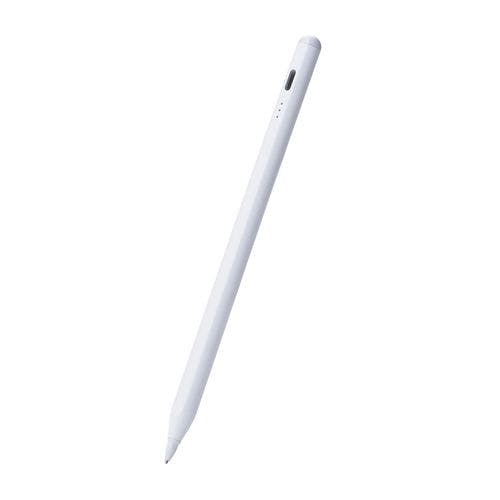タッチペン iPad用 ペンシル スタイラスペン USB-C急速充電 傾キ検知 誤作動防止 磁気吸着 ペン先 極細 ホワイト 携帯・スマホグッズ タッチペン iPad用 ペンシル スタイラスペン USB-C急速充電 傾キ検知 誤作動防止 磁気吸着 ペン先 極細 ホワイト 携帯・スマホグッズ