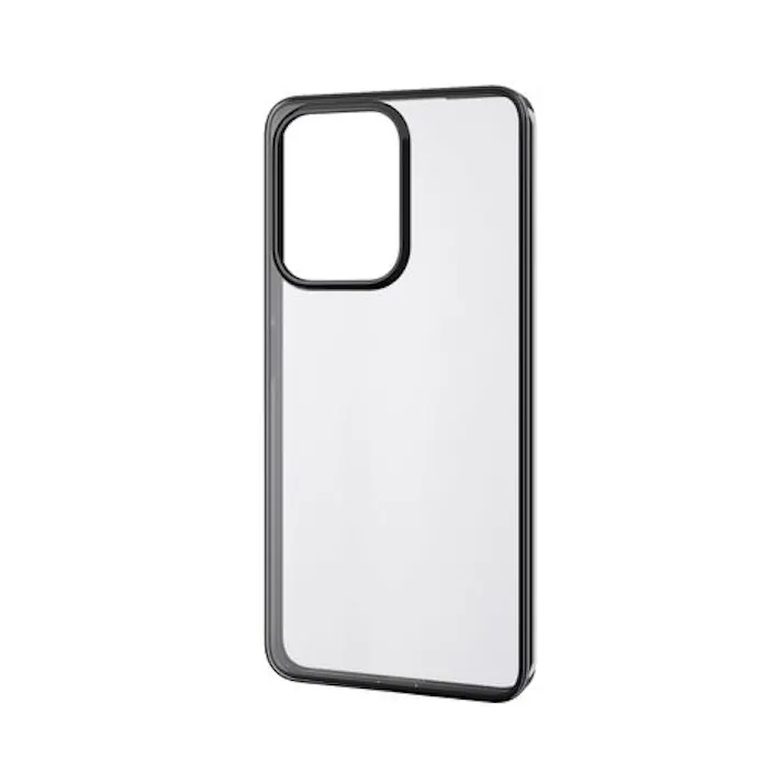 O251 ケース ソフト カメラレンズ保護設計 メタリックブラック