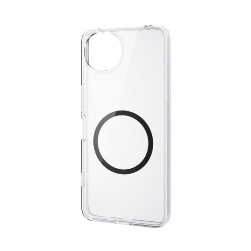 AQUOS wish5 (SH-52F) ケース ハイブリッド 衝撃吸収 カメラ周リ保護 磁力吸着アクセサリ対応 MAGKEEP ブラック ケース・ストラップ AQUOS wish5 (SH-52F) ケース ハイブリッド 衝撃吸収 カメラ周リ保護 磁力吸着アクセサリ対応 MAGKEEP ブラック ケース・ストラップ