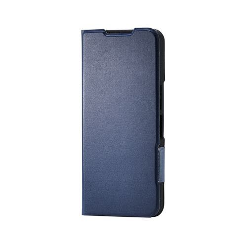 AQUOS wish5 (SH-52F) ケース レザー 手帳型 マグネット 衝撃吸収 超軽量 薄型 スタンド機能付 ネイビー ケース・ストラップ AQUOS wish5 (SH-52F) ケース レザー 手帳型 マグネット 衝撃吸収 超軽量 薄型 スタンド機能付 ネイビー ケース・ストラップ