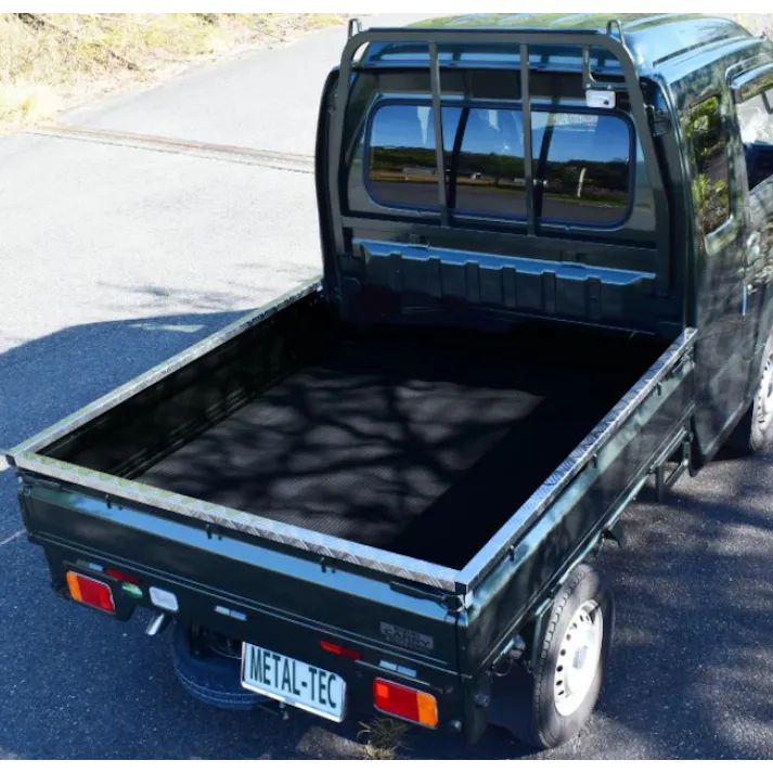 軽トラック スズキスーパーキャリー用 アルミ縞板 アオリ 鳥居カバー