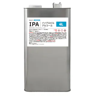 IPA イソプロピルアルコール 4L /脱脂 洗浄 IPA 純度100% 国産 業務用 シリコンオフ