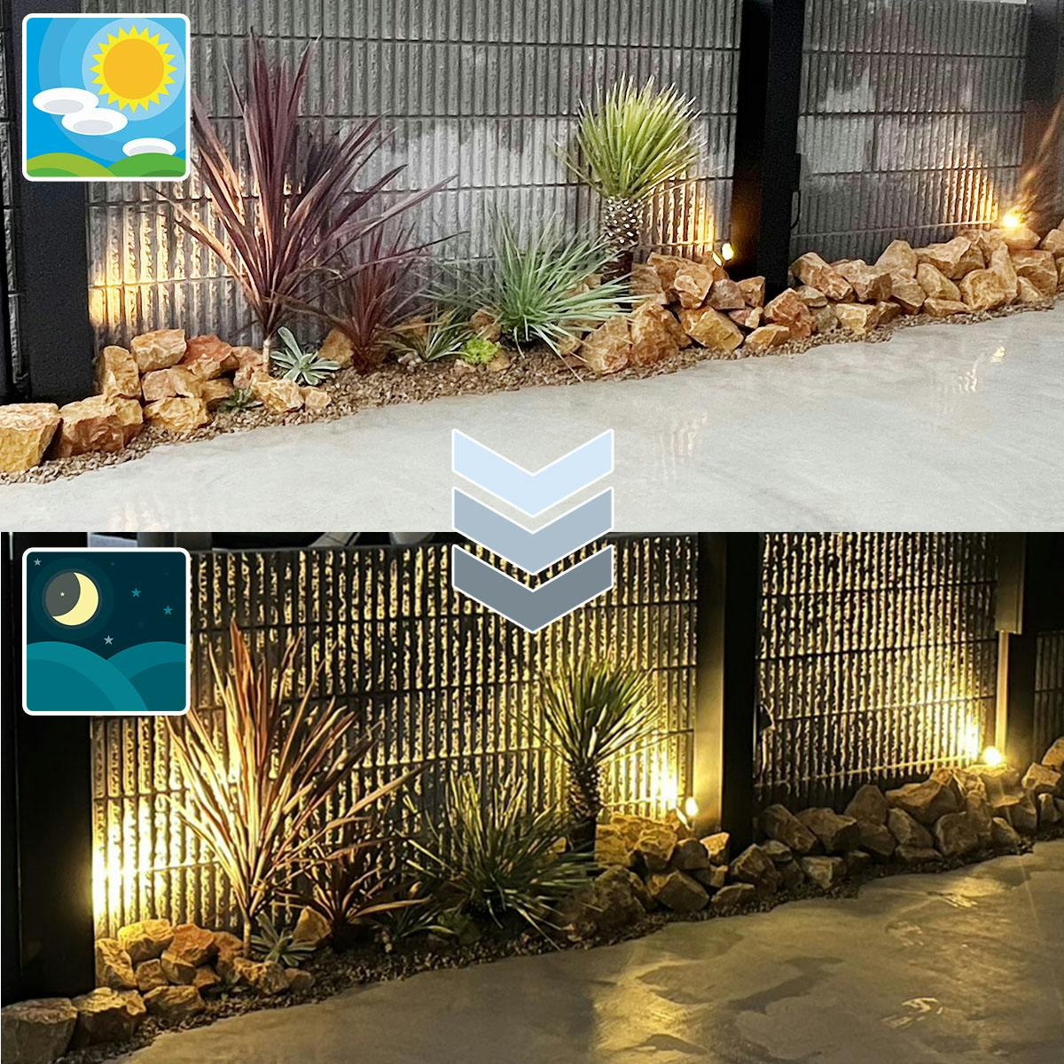 庭石 【ロックガーデン】 石 割栗石 【イエロー L 220kg (22kgx10箱