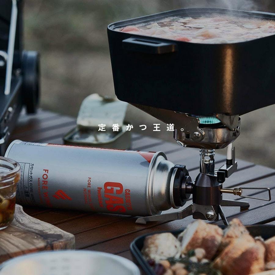 イワタニ コンパクトキャンプストーブ シングルバーナー 折りたたみ