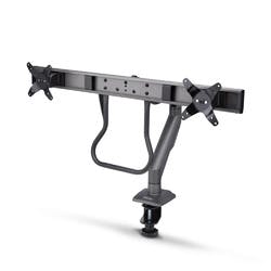 モニターアーム/2画面/最大27インチ/耐荷重15kg/クロスバー パソコン・周辺機器 モニターアーム/2画面/最大27インチ/耐荷重15kg/クロスバー パソコン・周辺機器