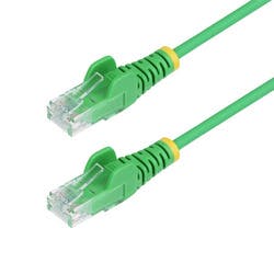 CAT6 LANケーブル/スリム/7m/グリーン/1Gb/100W PoE/スナッグレス