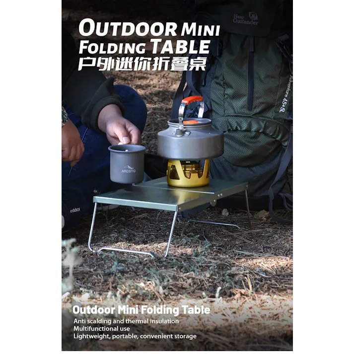 ミニテーブル 折りたたみ アウトドア 折りたたみテーブル ミニ 軽量 キャンプテーブル コンパクト ソロ 折り畳みテーブル ローテーブル おしゃれ アウトドアテーブル 小さめ 小さい 軽い 携帯 屋外 アルミ32*21*12.5cm