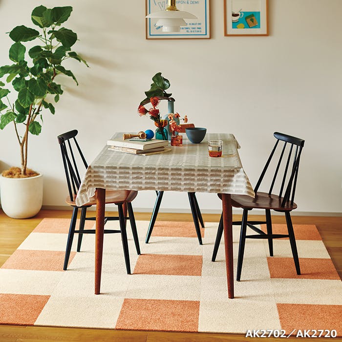 ds-2041387 ピタッと吸着　東リ アタック270　キャンバスファイン　タイルカーペット　サイズ400mm×400mm 10枚セット　色番　AK2712 | ピタッと吸着 東リ アタック270 キャンバスファイン タイル