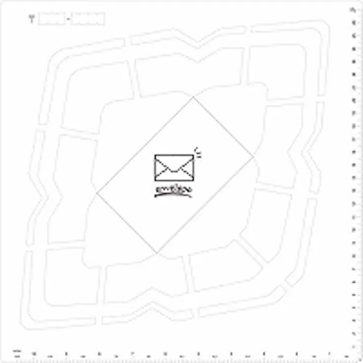 手作り封筒テンプレート