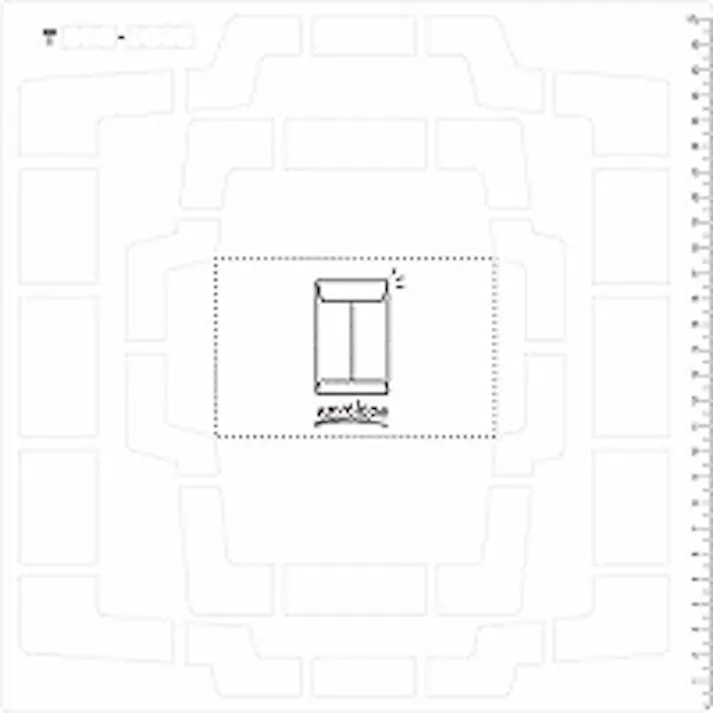 手作り封筒テンプレート