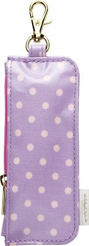 カギポケット リール付 キーケース バイオレット | 文房具・事務