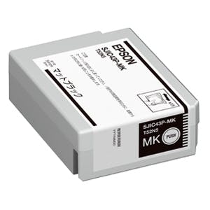 SJIC43P-MK ラベルプリンター用 インクカートリッジ(マットブラック) インクカートリッジ・インクリボン SJIC43P-MK ラベルプリンター用 インクカートリッジ(マットブラック) インクカートリッジ・インクリボン