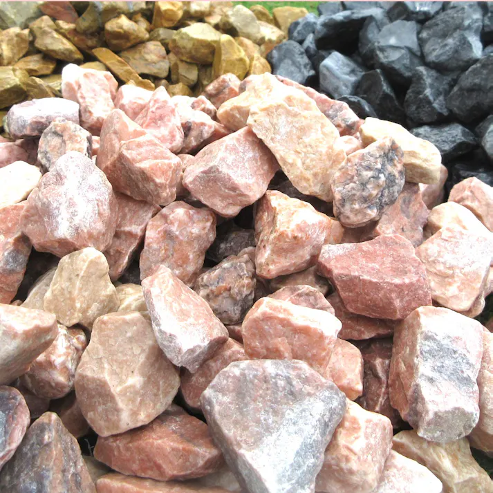 【砂利】 【ピンク SS 220kg(22kgx10袋)】 庭 砕石 防草シートの上に 砂利敷き 庭石 化粧砂利 雑草対策 砂利石 じゃり 庭砂利 化粧石 駐車場 防草砂利 diy