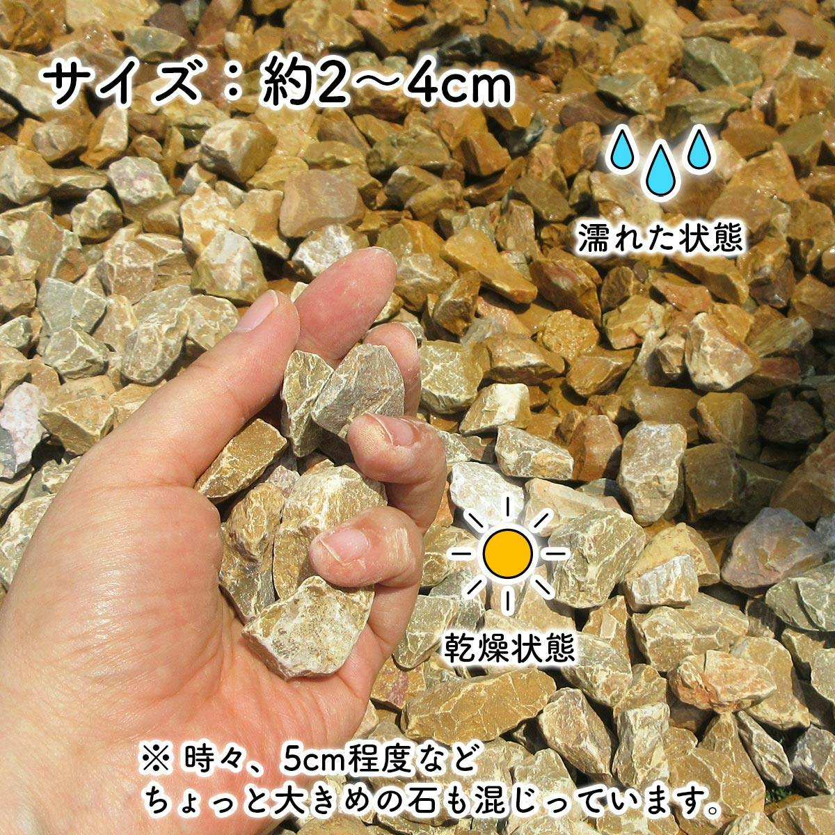 砂利 化粧砂利 イエロー 黄色 小粒 500kg 3分(8mm～18mm) Amazon.co.jp: 砂利 化粧砂利 イエロー 大理石 黄色 小粒 シュガー