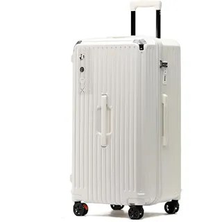 スーツケース 5輪 静音 制動システム 女性の多機能カップホルダー付きスーツケース キャリーケース キャリーバッグ 高校生 出張 旅行 大容量