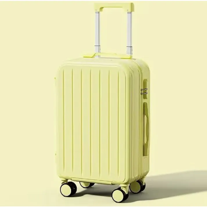 女性の多機能 カップホルダー付き スーツケース 機内持ち込み 軽量 キャリーケース 371回転キャスタ ins人気 静音 旅行バック キャリーバッグ 修学 旅行