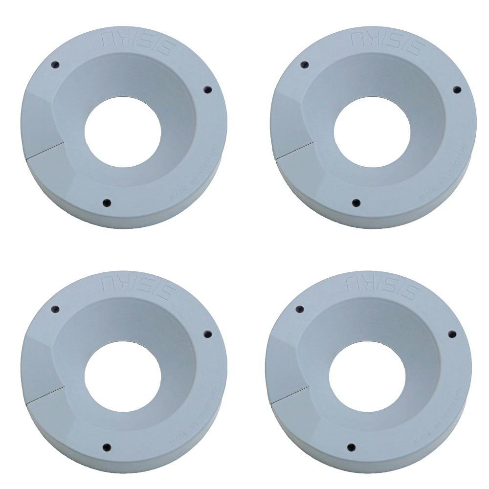 STG-M-GR　ゴム　輪留め　キャスター・台車　4個セット　　シシクアドクライス