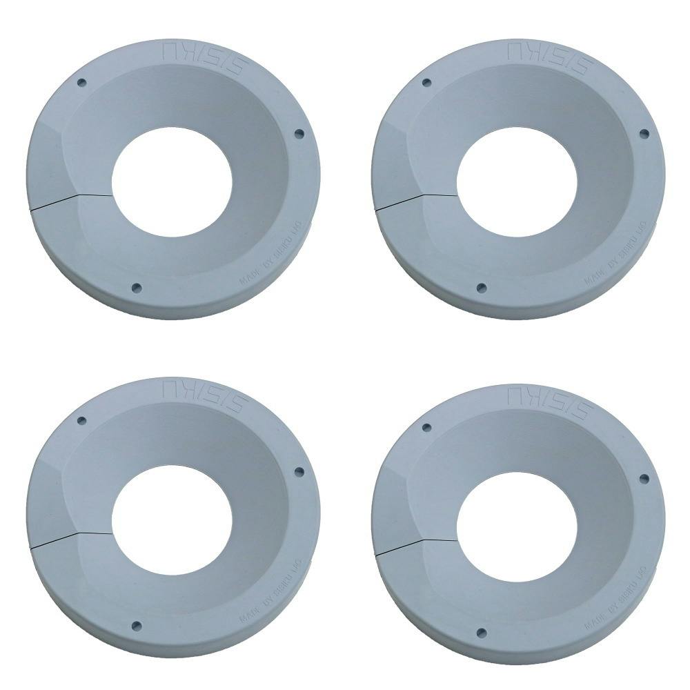 STG-L-GR　ゴム　輪留め　キャスター・台車　4個セット　　シシクアドクライス