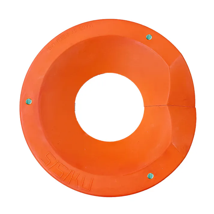 STG-L-OR ゴム 輪留め キャスター・台車 4個セット シシクアドクライス