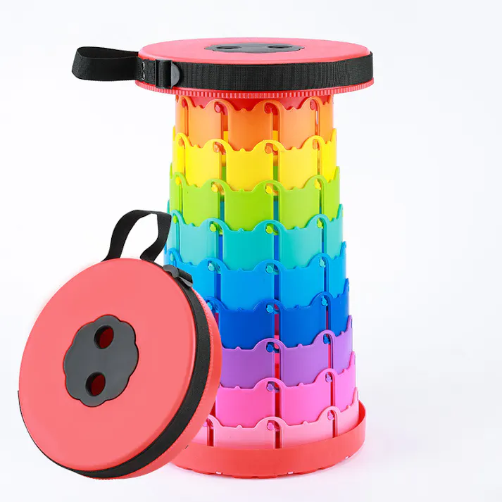 折りたたみ椅子 軽量 コンパクト椅子 ポータブルな伸縮式折りたたみスツール、耐荷重200KG 一秒開閉のアウトドア釣り、ハイキング、ガーデニング、旅行、バーベキューに便利な折りたたみ式キャンプ用スツール屋内/屋外用