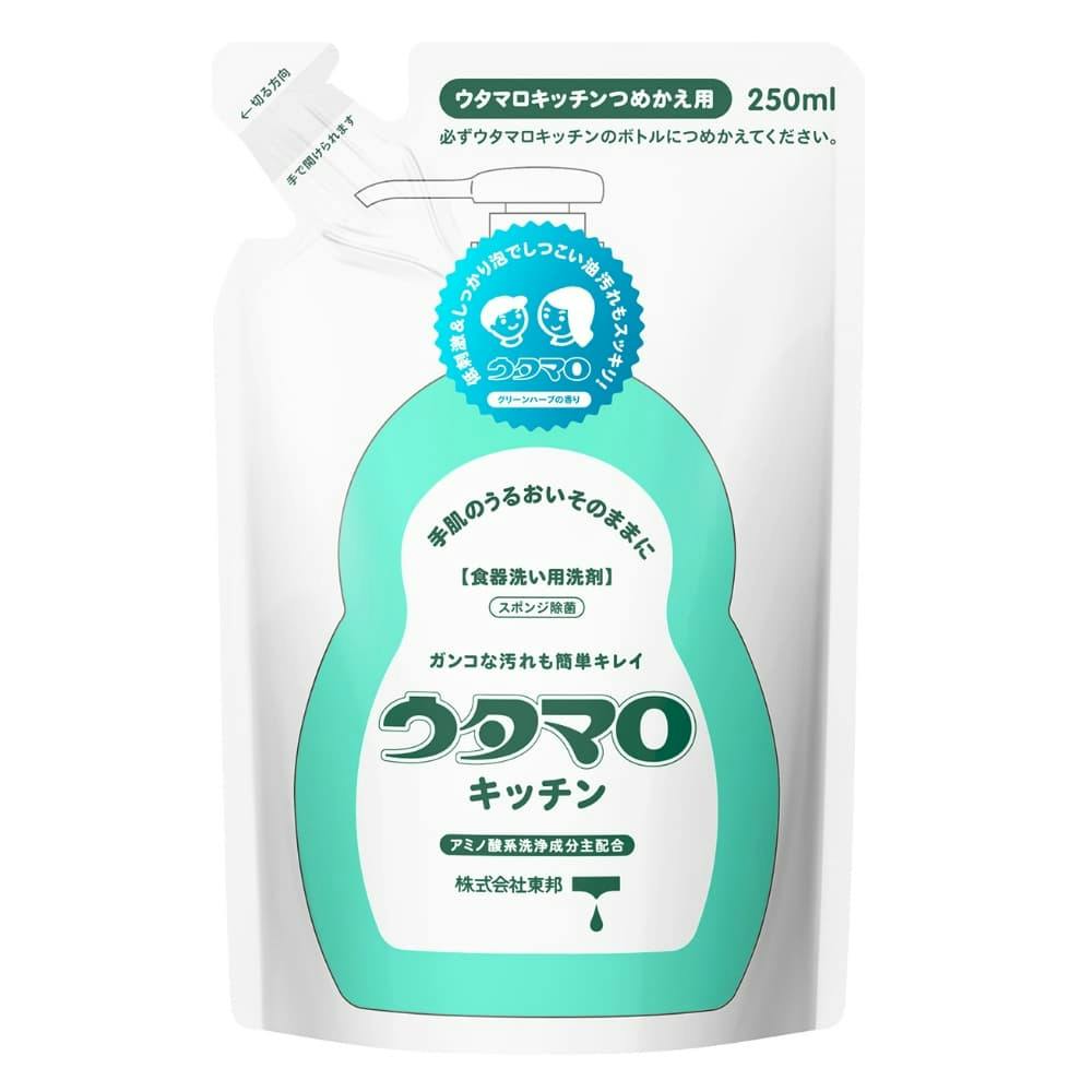 ウタマロキッチン詰替 250ml × 24点 #4904766130239 hrm 日用品・生活用品・洗剤 ウタマロキッチン詰替 250ml × 24点 #4904766130239 hrm 日用品・生活用品・洗剤