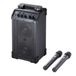ワイヤレスマイク付き拡声器スピーカー(最大40W) テレビ・AV機器 ワイヤレスマイク付き拡声器スピーカー(最大40W) テレビ・AV機器