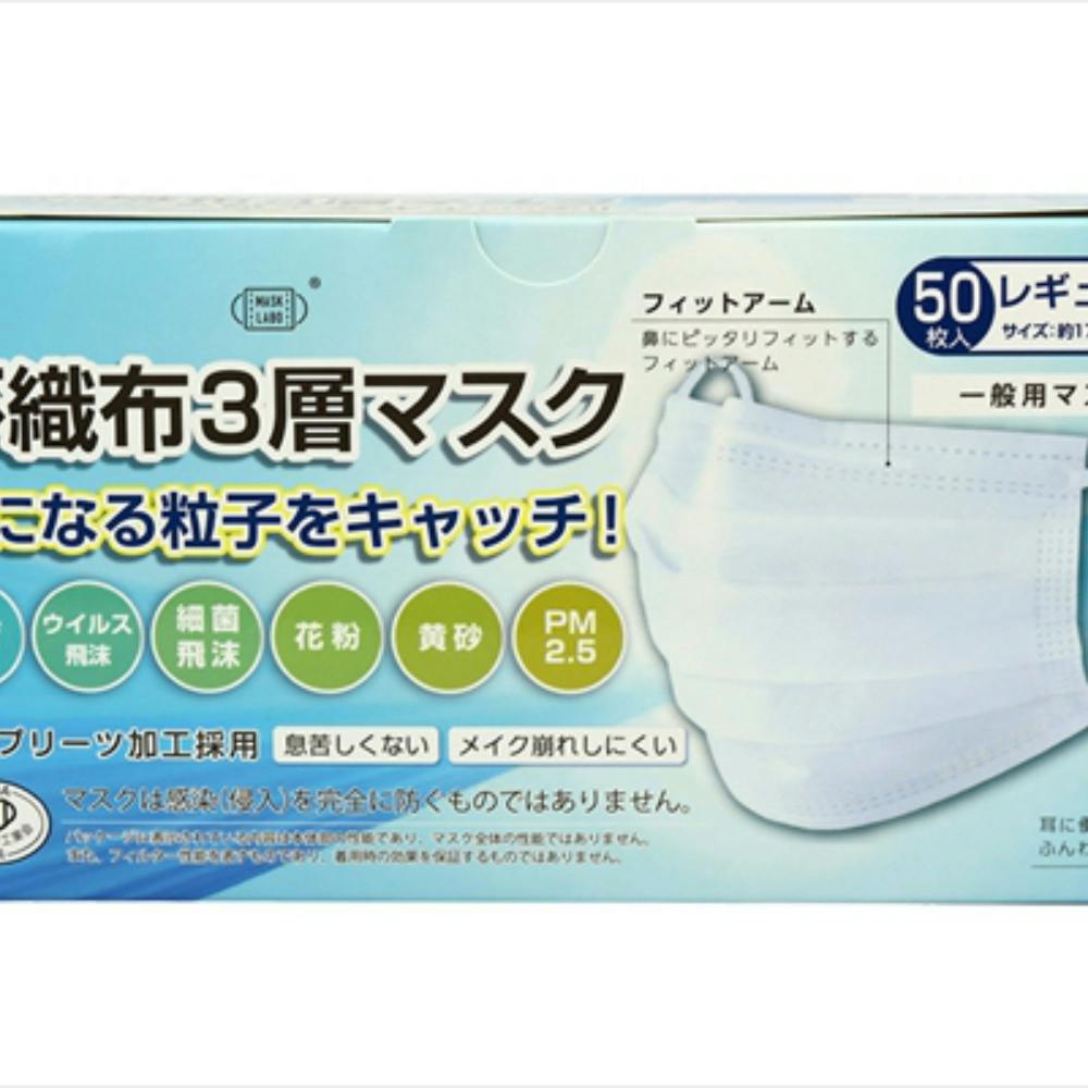 不織布3層マスク 50枚 × 24点 #4944109313875 hrm 日用品・生活用品・洗剤 不織布3層マスク 50枚 × 24点 #4944109313875 hrm 日用品・生活用品・洗剤