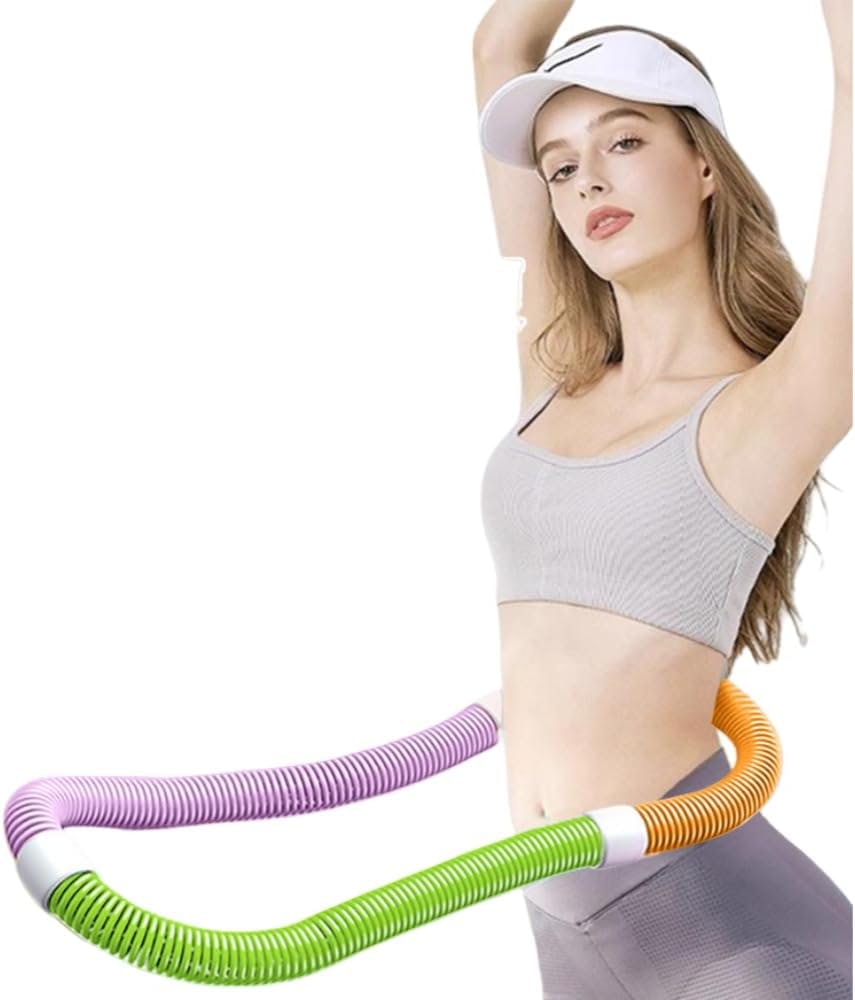 スプリング式フラフープ ダイエット用フラフープ ウェイト付き ベリー