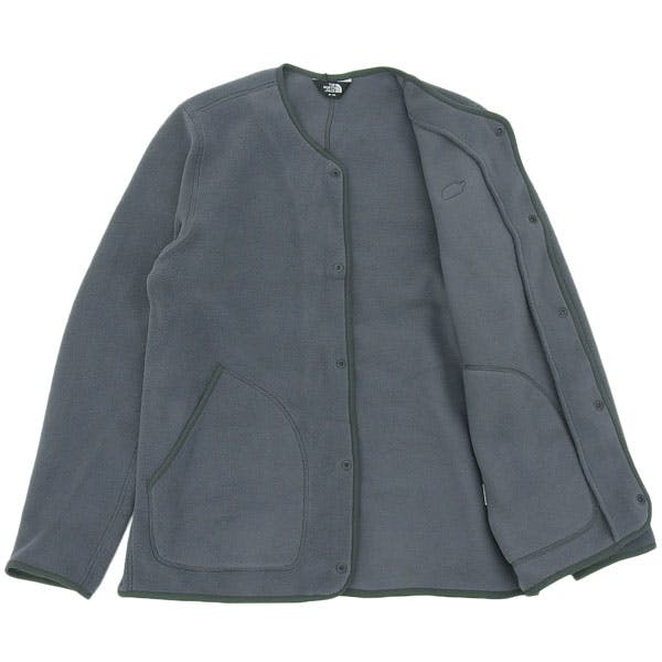 国内未入荷ノースフェイス　アカンポ　カーディガン　フリース　ネイビー　Lサイズ THE NORTH FACE ノースフェイス カーディガン ACAMPO EX