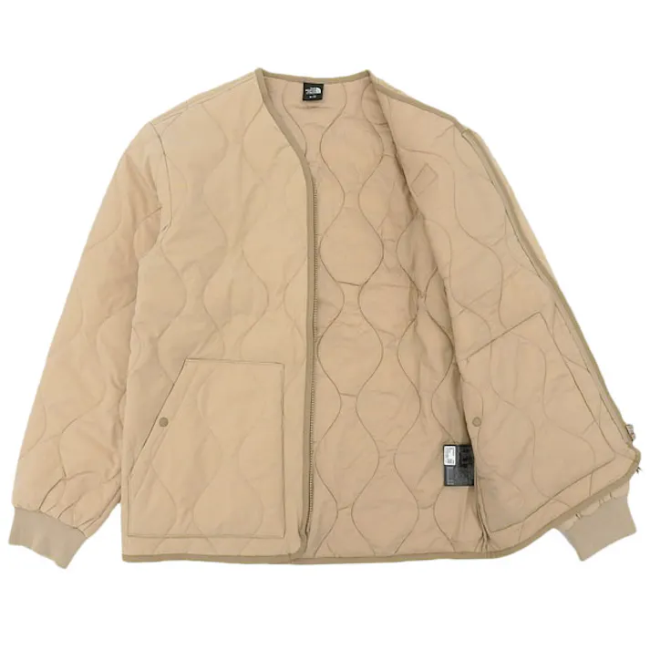 ザ・ノース・フェイス THE NORTH FACE BROONEY HEATLINE CARDIGAN ブルーニー ヒートライン カーディガン キルティング ジャケット (ベージュ) sie#nj3np62b-bei100【正規輸入品】/L