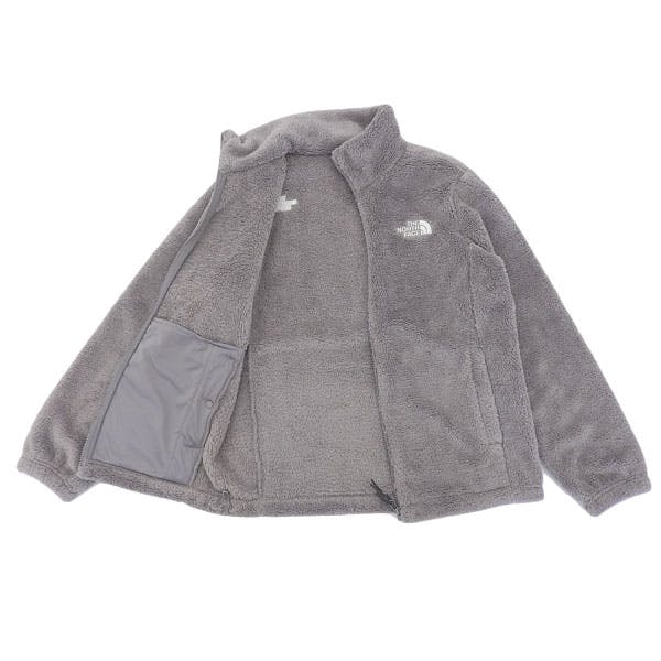 【D19】ザ ノースフェイス ボアフリース ジャケット グレー レディース L ザ・ノース・フェイス THE NORTH FACE コンフィ フリース ジップ