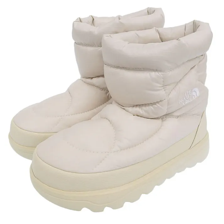 ザ・ノース・フェイス THE NORTH FACE W QUANTUM BOOTS クォンタムブーツ ダウン靴 ショートブーツ メンズ レディース ユニセックス (ベージュ) sie#ns99q71m-crb23【正規輸入品】/23cm