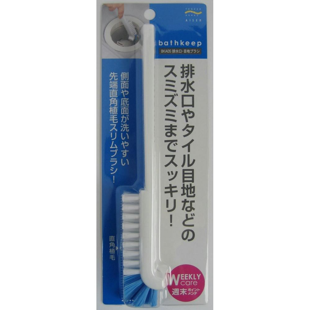 Miページ 排水口・目地ブラシ BKA05 ＃4901105248556 hrm | 日用品