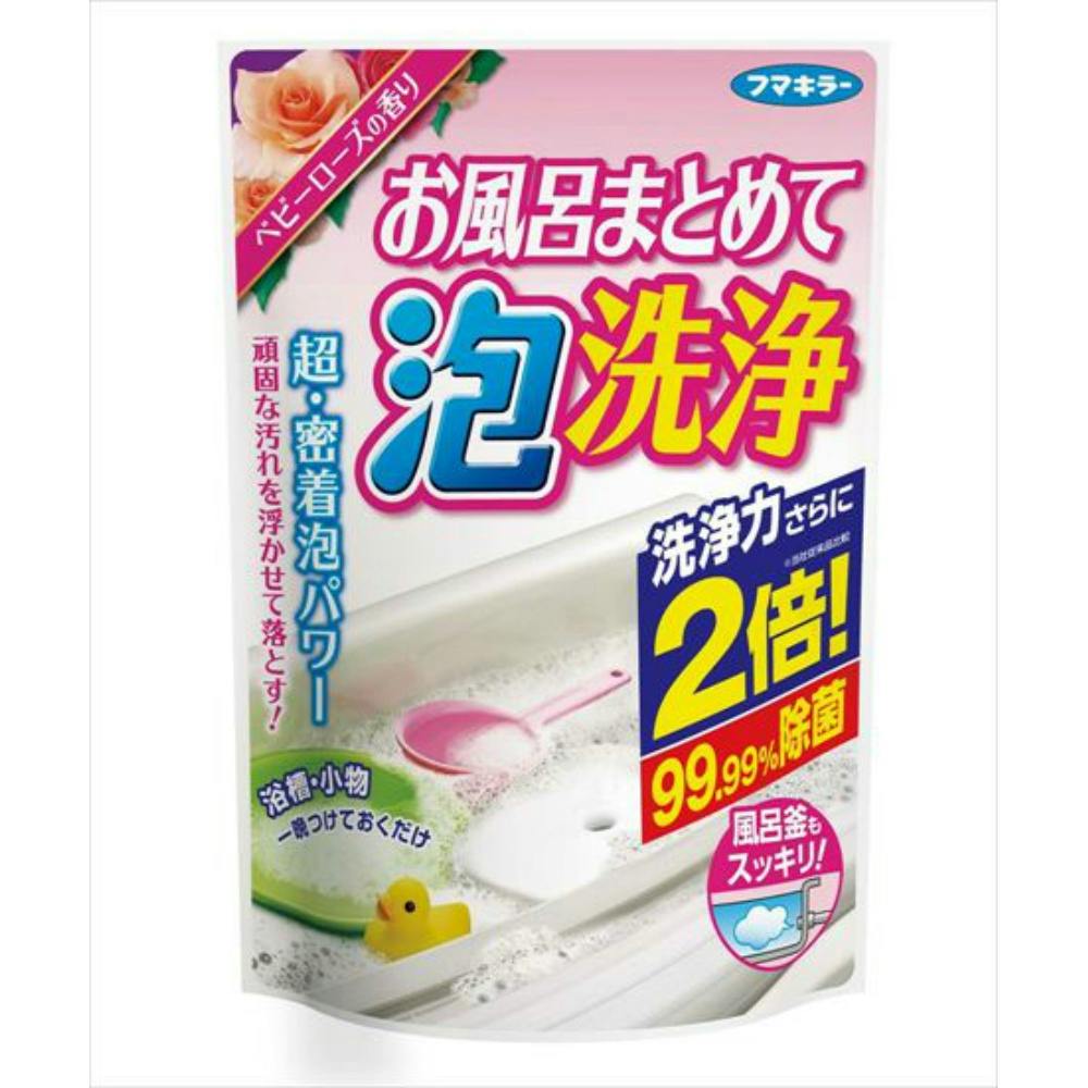 お風呂まとめて泡洗浄ベビーローズの香り #4902424435191 hrm 日用品・生活用品・洗剤 お風呂まとめて泡洗浄ベビーローズの香り #4902424435191 hrm 日用品・生活用品・洗剤