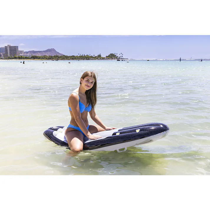 ※在庫処分特価※ パドリングボード 波乗りをエンジョイ! 海 プール SUPのデザインのサーフボード 長さ約166cm お子様から大人まで かんたん空気栓大 #4970134450438 イガラシ