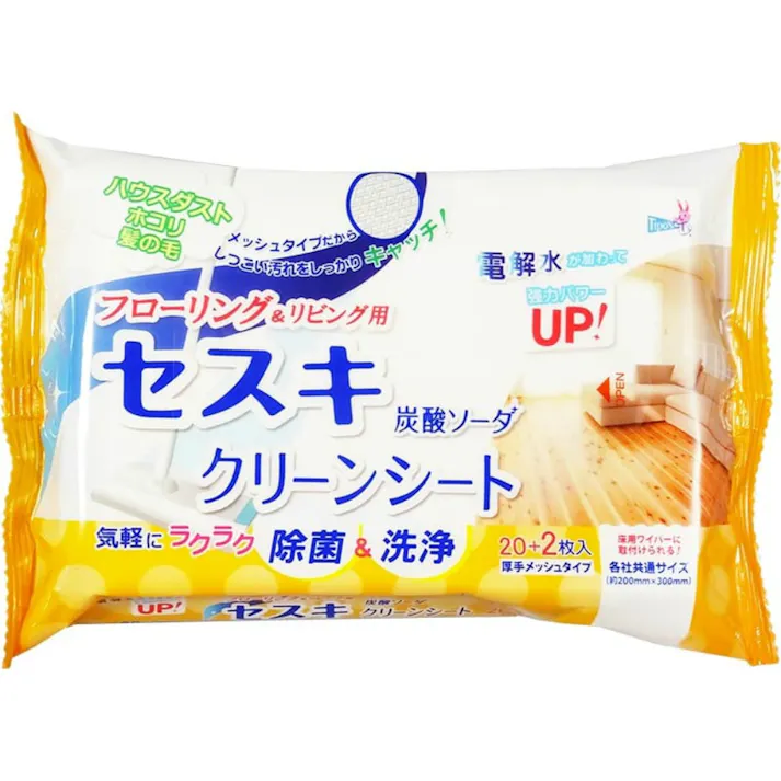 セスキ クリーンシート リビング 22枚.... 【送料込み】 #hrm-4516825005961